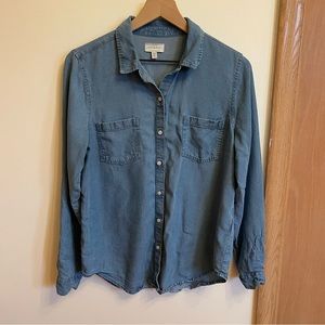 Lucky Brand Chambray Button Down Shirt